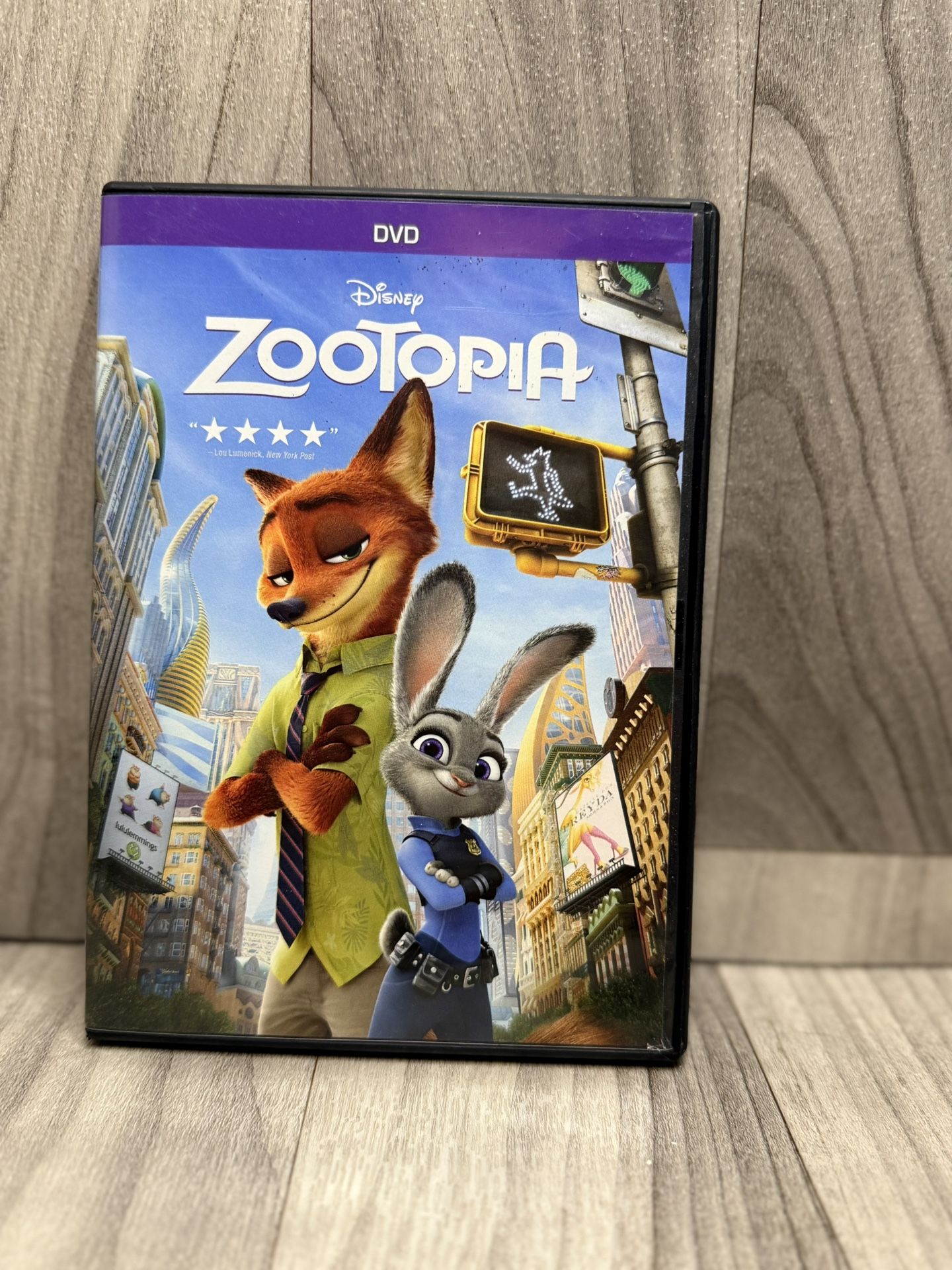 Disney Zootopia DVD - The Movie That Proved Anyone Can Be Anything! 