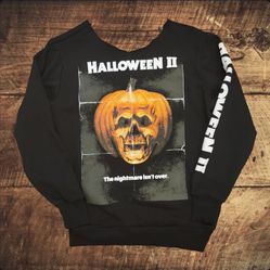 Grunge Horror Men's Medium Halloween 2 Sweatshirt Medium