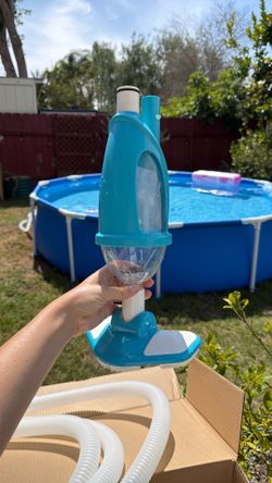 Pool vacuum never used