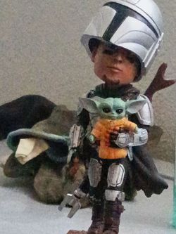 Bobblehead got from the game Star wars week