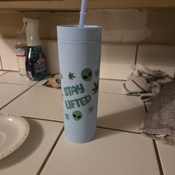 Cup with Weed Logo
