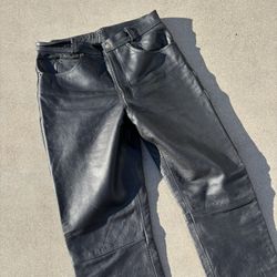 32/32 genuine, leather men’s pants