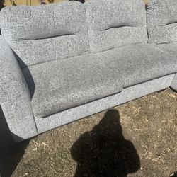 Light Grey Sectional 