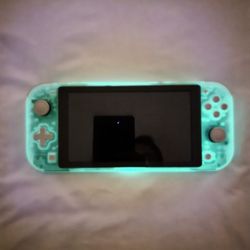 Glow In The Dark Nintendo Switch Lite With Case And Charger