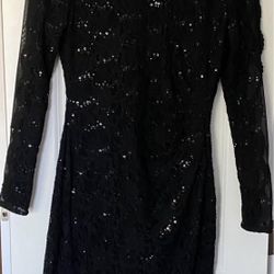 Black Lace Dress 👗 Size 10