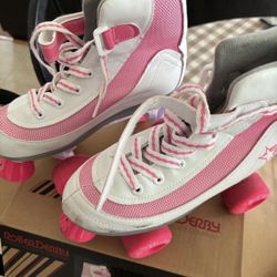 Girls’ *CUTE* Roller Skates - Barely Worn/Used