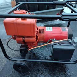 6000 Watt Generator W/T 12 Volt Electric Start 