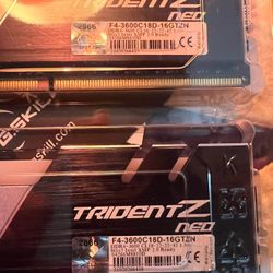G. Skill Trident RAM 16gb