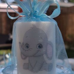 Elephant theme baby shower favors