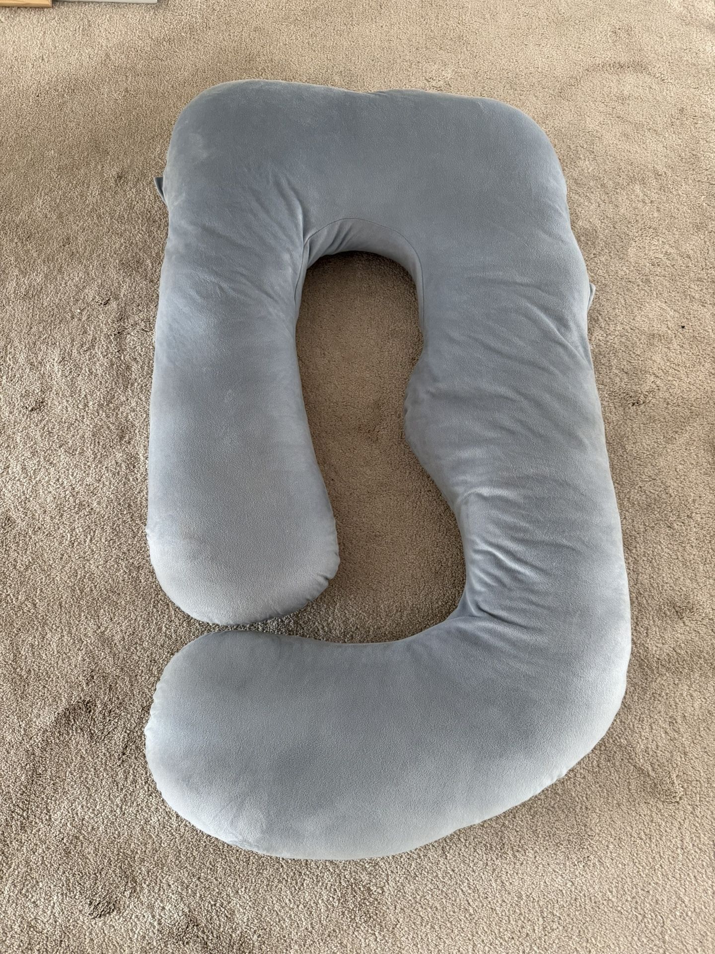 Pregnancy Sleeping Pillow 57 Inch U- Shaped Full Body Maternity Removable Cover Back Legs Belly Hips