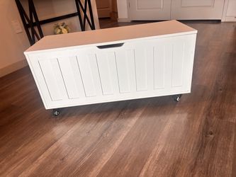 Wooden storage chest