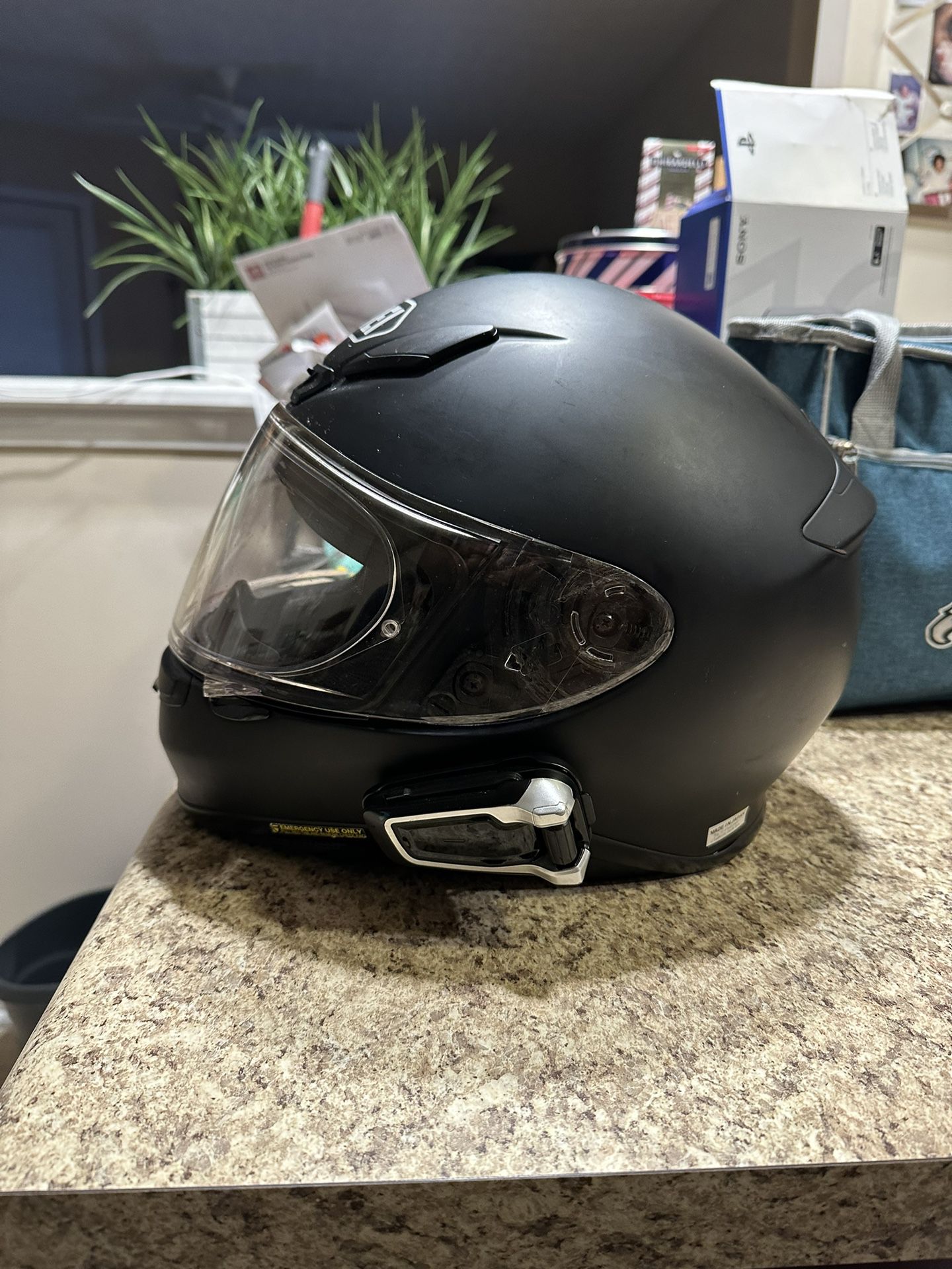 Shoei Rf1200 Helmet 2x and Bluetooth 