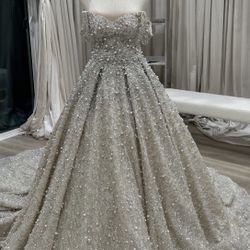 Custom Wedding Gown - Lebanese Designer