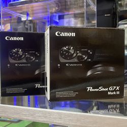 Canon Powershot g7x mark iii silver