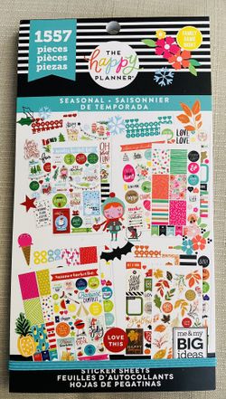 The Happy Planner Seasonal Stickers - 1557 Pieces