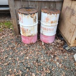 2 Drums one Transmission One Of Grease 