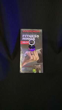 Weider Women’s Silicone Fitness Rings Size XS/S