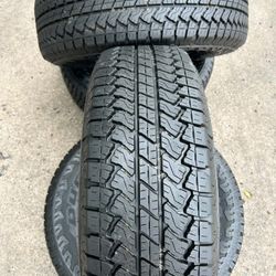 265 70 17 BRIDGESTONE DUELER AT NEW TAKE OFF TIRES 
