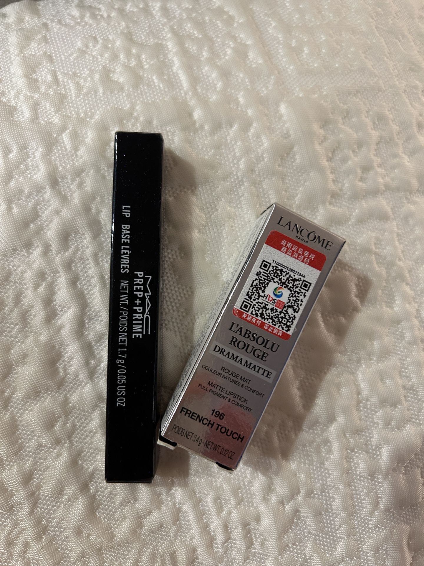 Brand New MAC Lip Primer and Lancôme Lipstick
