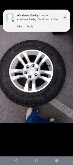 Set 4 tires with rims