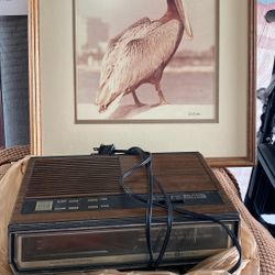 Vintage Digital Am/Fm Clock Radio $10