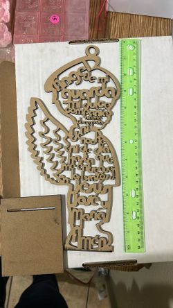 Ángel De Madera 12”