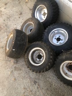 Golf cart tires