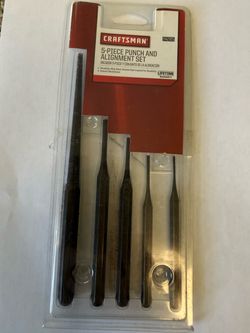 Craftsman 5-Piece Punch and Alignment Set