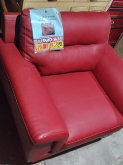 Red Leather Seat