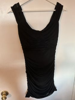 Black Zip Up Dress