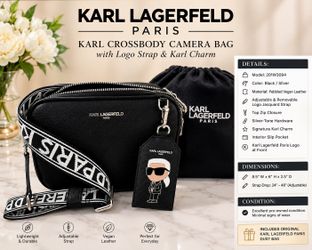 Karl Lagerfeld Camera bag