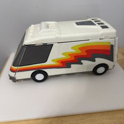Micro Machines Super Van City Camper RV Fold Out Playset Vintage 1991 Galoob