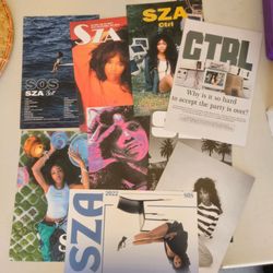 SZA CTRL Poster Set