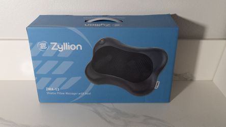 BACK and NECK MASSAGER with Heat Zyllion Shiatsu