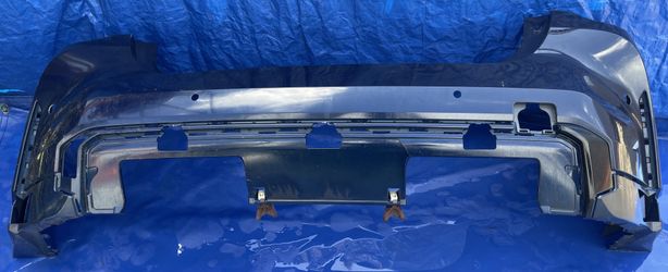 BMW G82 M4 REAR BUMPER COVER W/ PARKING SENSOR HOLES BLUE C3Z 2021-2025