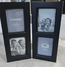 Folding picture frame