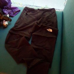 Men's North Face Windbreaker Pants (Paramount Pro Convertible Pants)