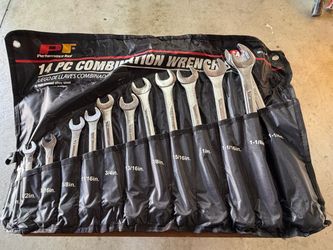 Performance Tool 14-Piece SAE Combination Wrench Set (Item Model: W1114