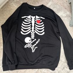 Maternity Halloween Sweater 