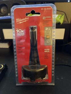Milwaukee Selfeed Bit BRAND NEW $45