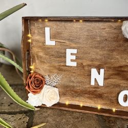 Custom Light Up Tray 