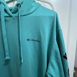 Columbia Women’s Size XL Teal Hoodie 