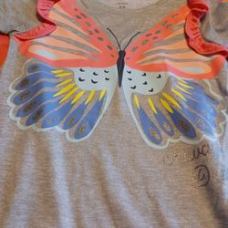 New 2 Piece Girls Night Gown Set Size 4-5