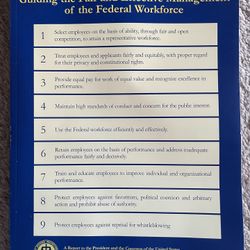 2016 “The MSPs: Guiding the Fair & Effective Management of the Federal Workforce” by MSPB