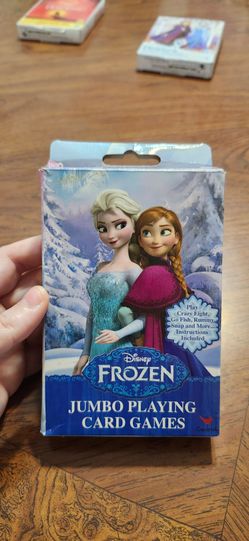 Frozen jumbo playing cards