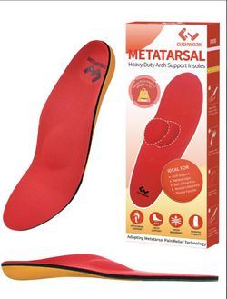 Cushwork Heavy Duty Metatarsal Arch Support Insoles - Type A