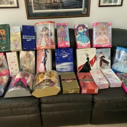 Lot of 23 Barbie dolls New in Original Boxes