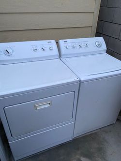 Washer and dryer
