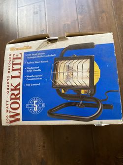 500 Watt Quartz Halogen’s Work Lite