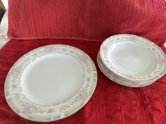 Vintage Excel Fine China Set (Southampton 223) - Complete 90-Piece Service for 12